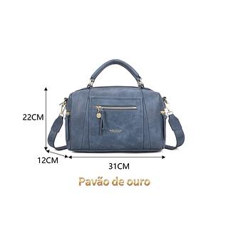 BOLSA PAVÃO DE OURO