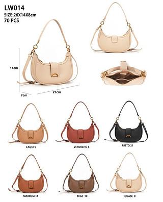 BOLSA PAVÃO DE OURO