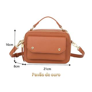 BOLSA PAVÃO DE OURO