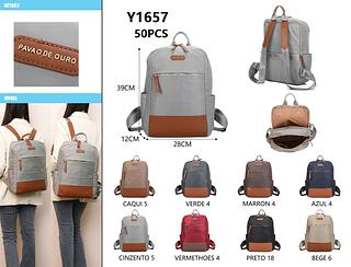 MOCHILA PAVÃO DE OURO