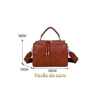 BOLSA PAVAÕ DE OURO