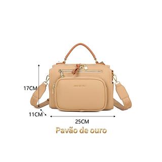 BOLSA PAVÃO DE OURO