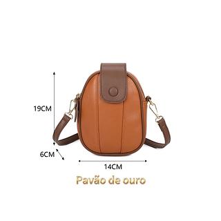 BOLSA PAVÃO DE OURO