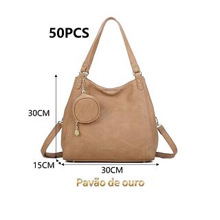 BOLSA PAVÃO DE OURO