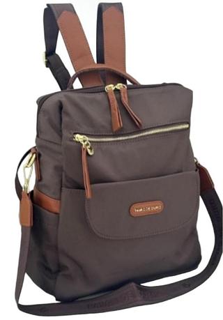 Y1211 MOCHILA PAVÃO DE OURO (NOVAS CORES) (NYLON)