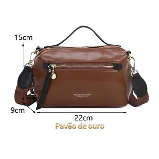 BOLSA PAVÃO DE OURO