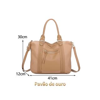 BOLSA PAVÃO DE OURO