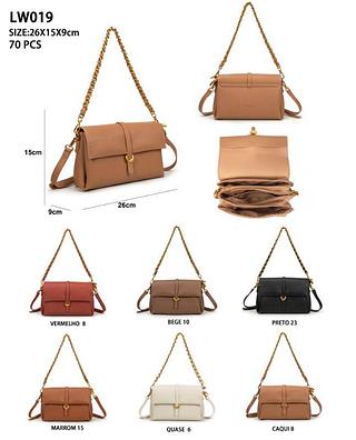 BOLSA PAVÃO DE OURO