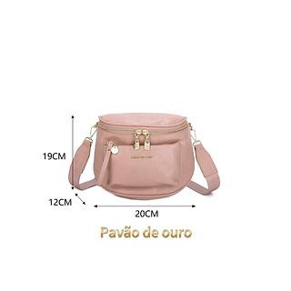 BOLSA PAVÃO DE OURO
