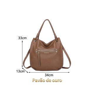 BOLSA PAVÃO DE OURO