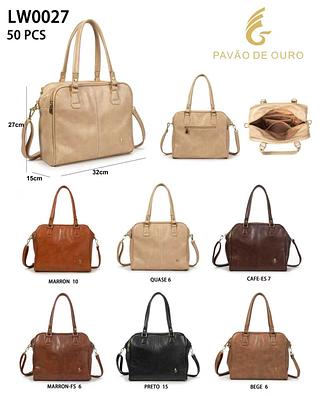 BOLSA PAVÃO DE OURO