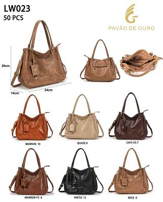 BOLSA PAVÃO DE OURO