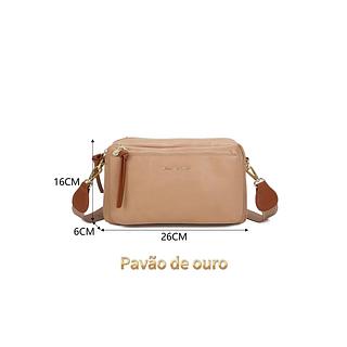 BOLSA PAVÃO DE OURO