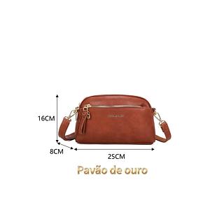 BOLSA PAVÃO DE OURO