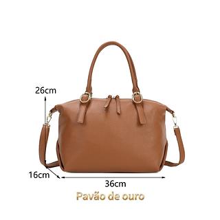 BOLSA PAVÃO DE OURO