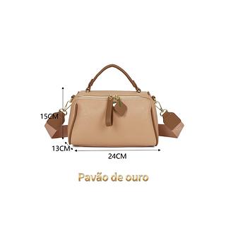 BOLSA PAVÃO DE OURO