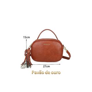 BOLSA PAVÃO DE OURO