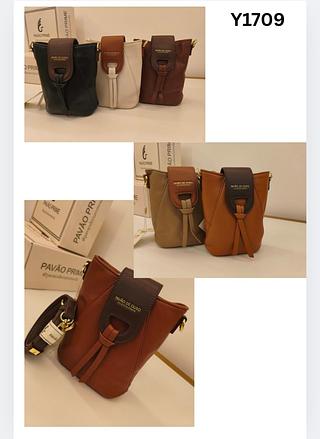 BOLSA PAVÃO DE OURO