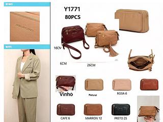 BOLSA PAVÃO DE OURO