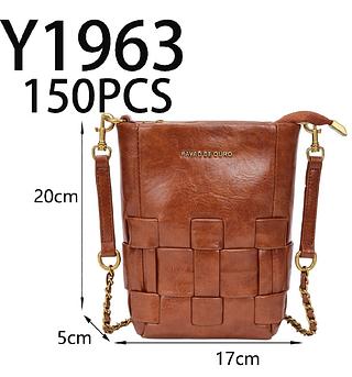 Y1963 BOLSA PAVÃO DE OURO