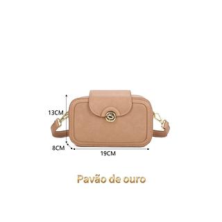 BOLSA PAVÃO DE OURO
