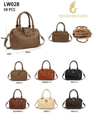 BOLSA PAVÃO DE OURO