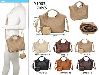 BOLSA PAVÃO DE OURO