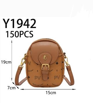 Y1942 BOLSA PAVÃO DE OURO