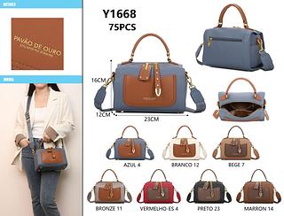 BOLSA PAVÃO DE OURO