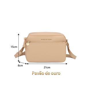 BOLSA PAVÃO DE OURO
