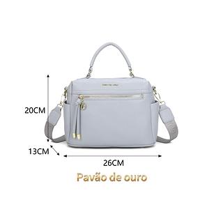 BOLSA PAVÃO DE OURO