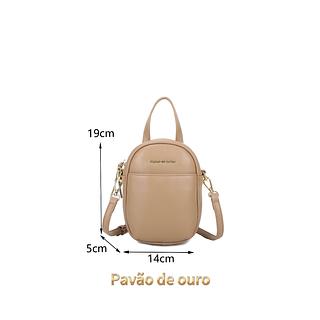 BOLSA PAVÃO DE OURO