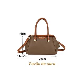 BOLSA PAVÃO DE OURO