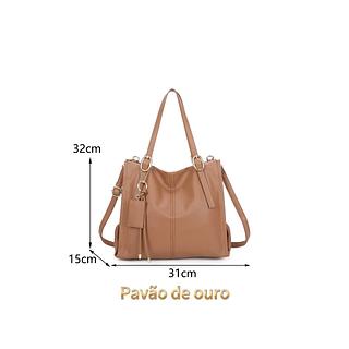 BOLSA PAVÃO DE OURO