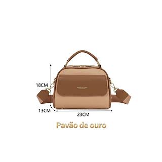 BOLSA PAVÃO DE OURO