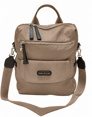 Y1960 MOCHILA PAVÃO DE OURO