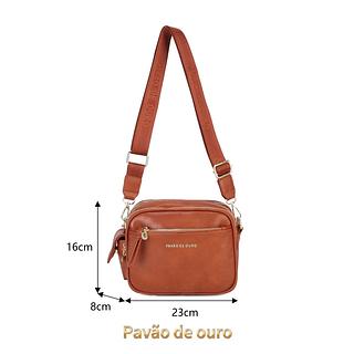 BOLSA PAVÃO DE OURO