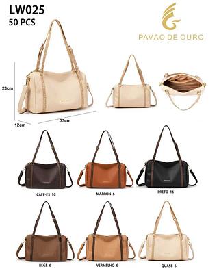 BOLSA PAVÃO DE OURO