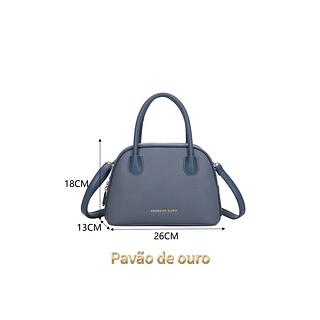 BOLSA PAVÃO DE OURO