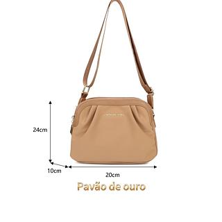BOLSA PAVÃO DE OURO