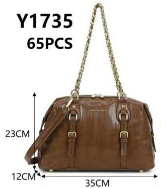 Y1735 BOLSA PAVÃO DE OURO