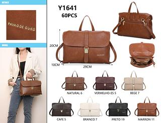 BOLSA PAVÃO DE OURO