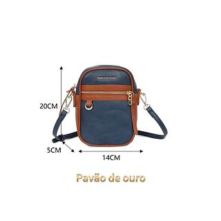 BOLSA PAVÃO DE OURO