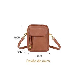 BOLSA PAVÃO DE OURO