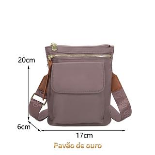 BOLSA PAVÃO DE OURO