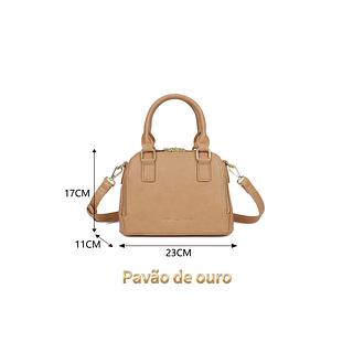 BOLSA PAVÃO DE OURO