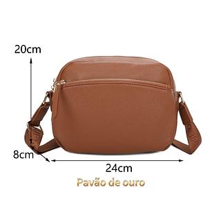 BOLSA PAVÃO DE OURO