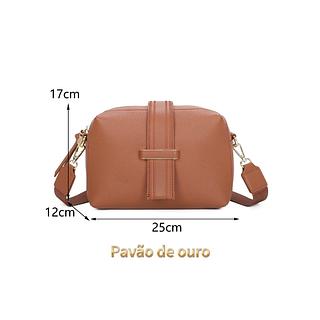 BOLSA PAVÃO DE OURO