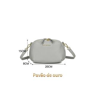 BOLSA PAVÃO DE OURO
