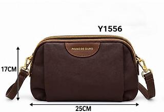 Y1556 BOLSA PAVÃO DE OURO